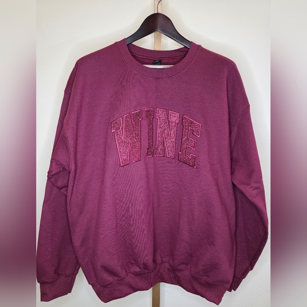 Gunner Rae Burgundy "Wine" Sweatshirt